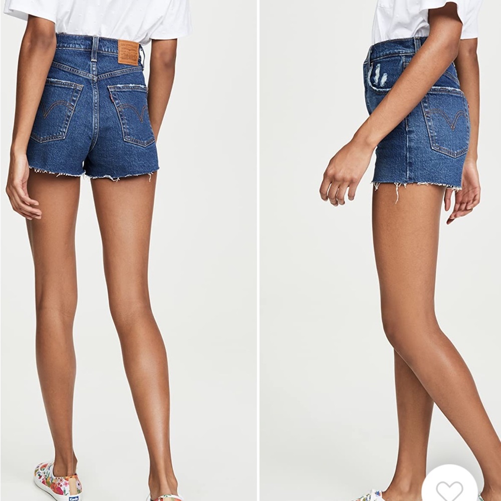 Levi’s ribcage shorts size 26 - Picture 2 of 5